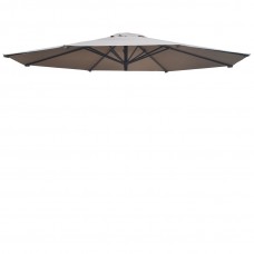 Replacement Patio Umbrella Canopy Cover for 13ft 8 Ribs Umbrella Taupe (CANOPY ONLY)-Taupe   563755894